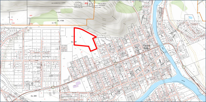 Notice of Zoning Bylaw Amendment Map - 8th Street